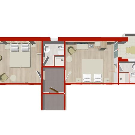 Continental B&B City Hotel Μπιμπιόνε Εξωτερικό φωτογραφία